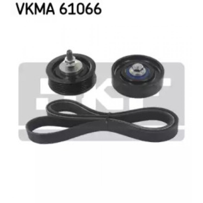 VKMA 61066 SKF Комплект (ремінь+ролики)
